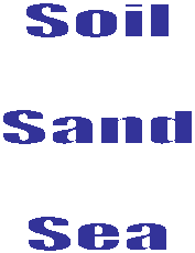 Soil

Sand

Sea